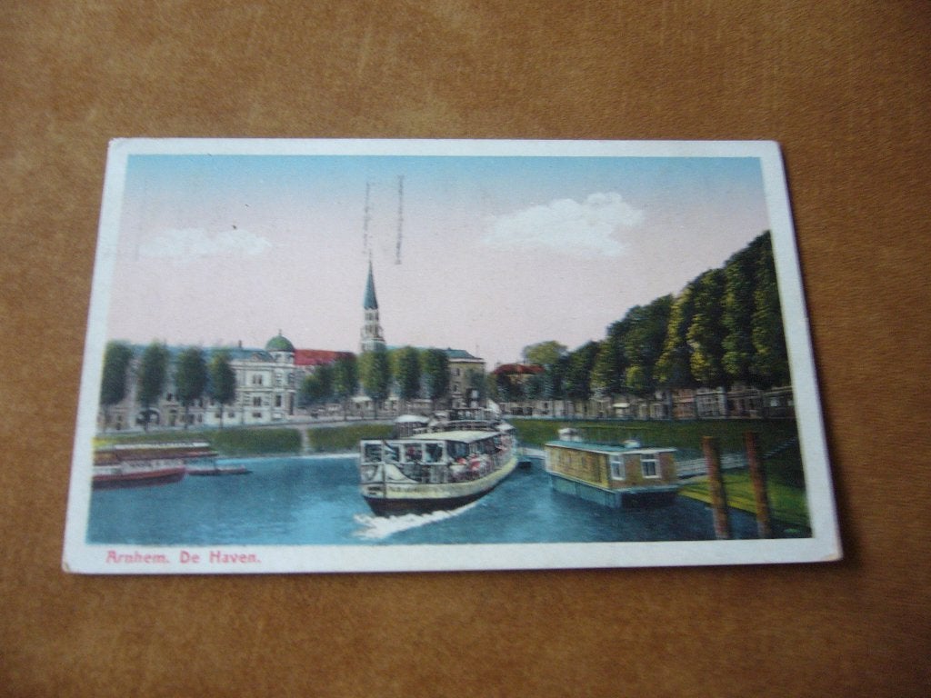 ARNHEM  =  DE HAVEN  1924, Ophalen of Verzenden, 1920 tot 1940, Gelopen, Gelderland