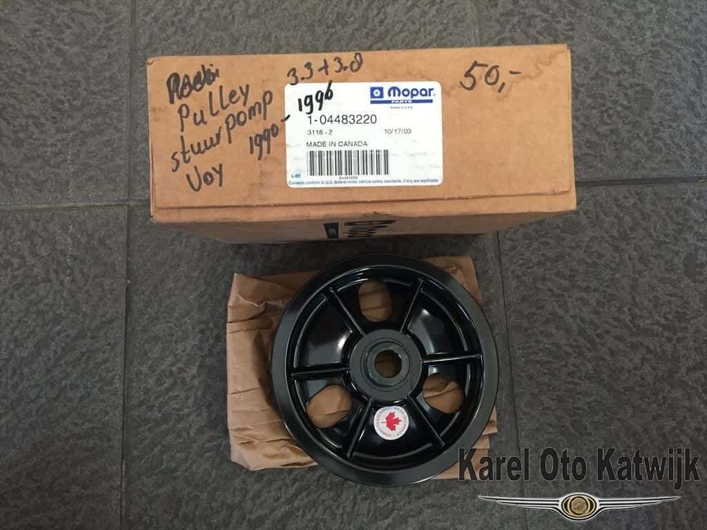 Pulley/poelie stuurpomp Chrysler Voyager 3.3+3.8, -, Nieuw, Ophalen of Verzenden, -