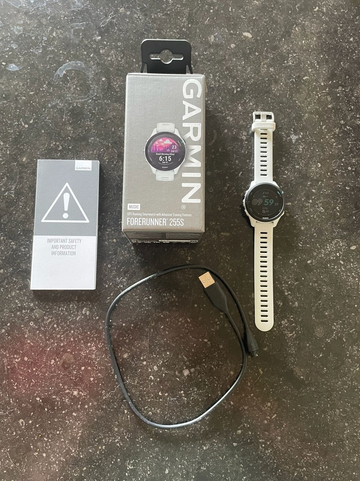 Garmin Forerunner 255S Music - Zo goed als nieuw, Afstand, Wit, Ophalen of Verzenden, Zo goed als nieuw