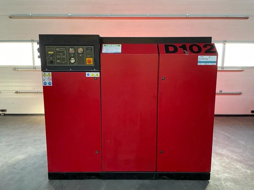 Ecoair D102 Elektrische Schroefcompressor 75 kW 10.000 L / m, Ophalen of Verzenden