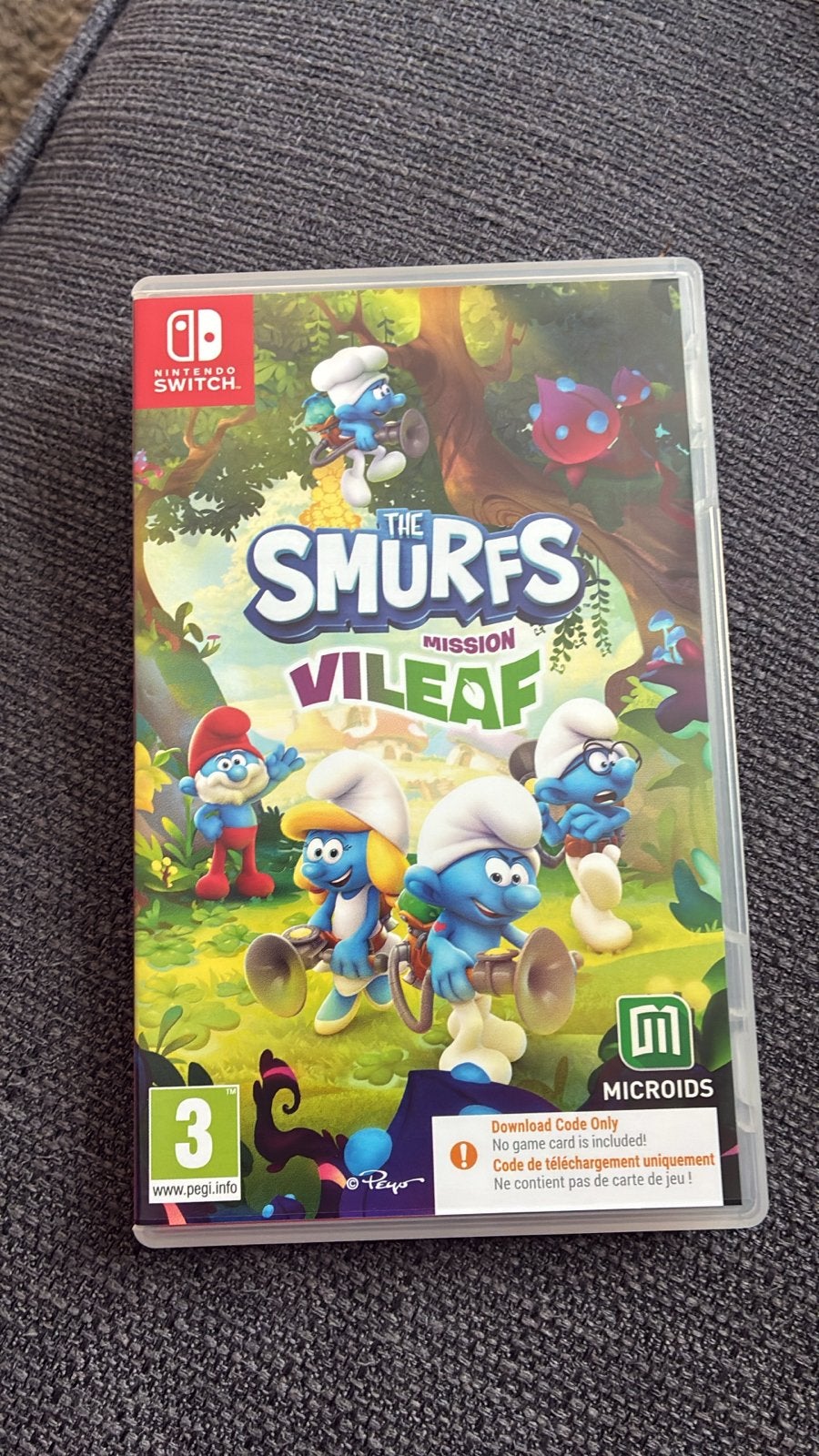 The Smurfs Mission Vileaf - Nintendo Switch (Download Code), Avontuur en Actie, 1 speler, Nieuw, Ophalen of Verzenden