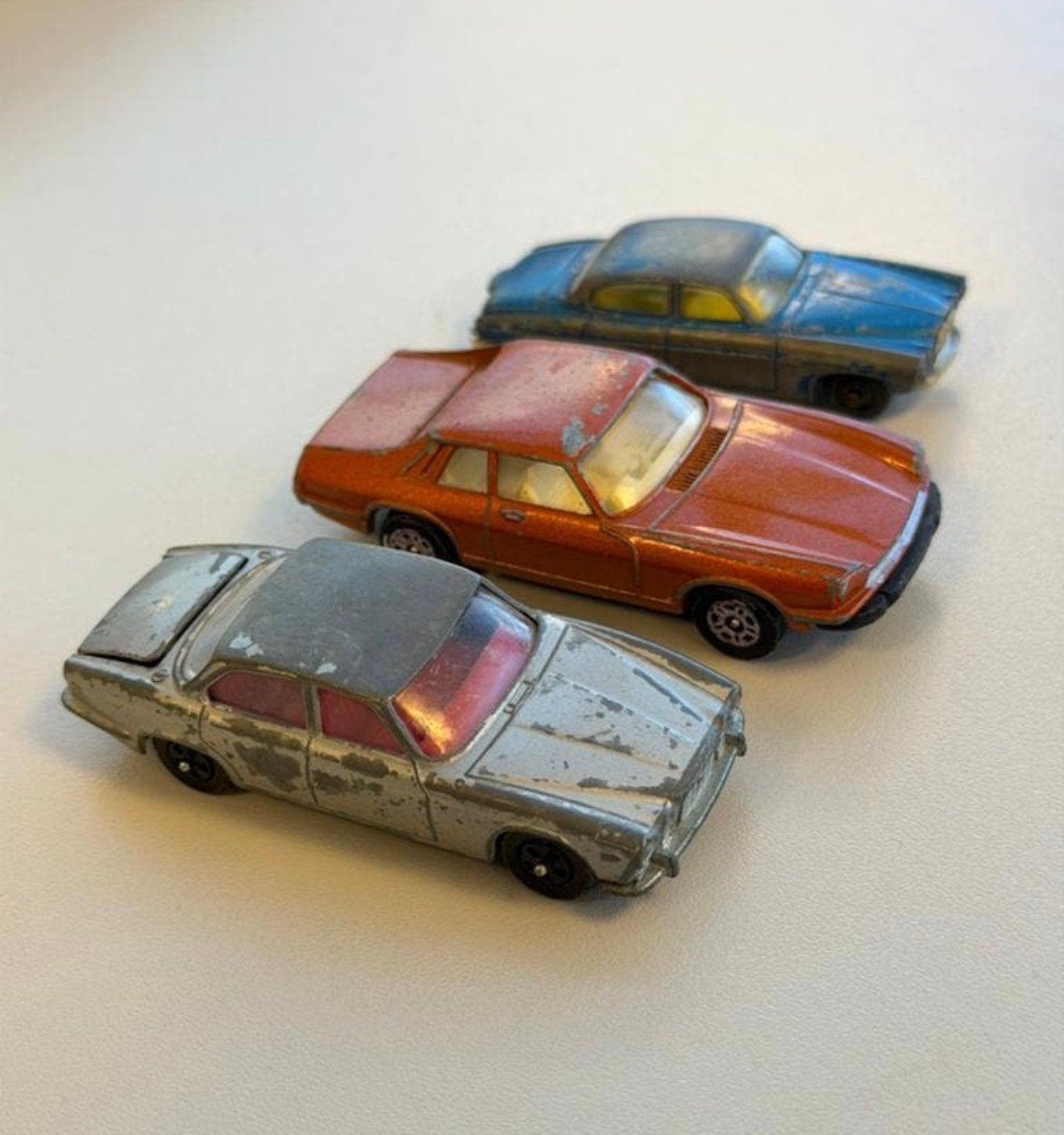 Vintage Corgi Juniors Jaguar Auto’s 3x husky whizzwheels, Gebruikt, Auto, M, Ophalen of Verzenden