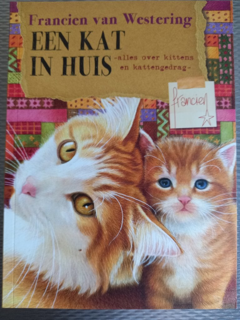 Een kat in huis, Boeken, Ophalen, Nieuw, Francien van Westering
