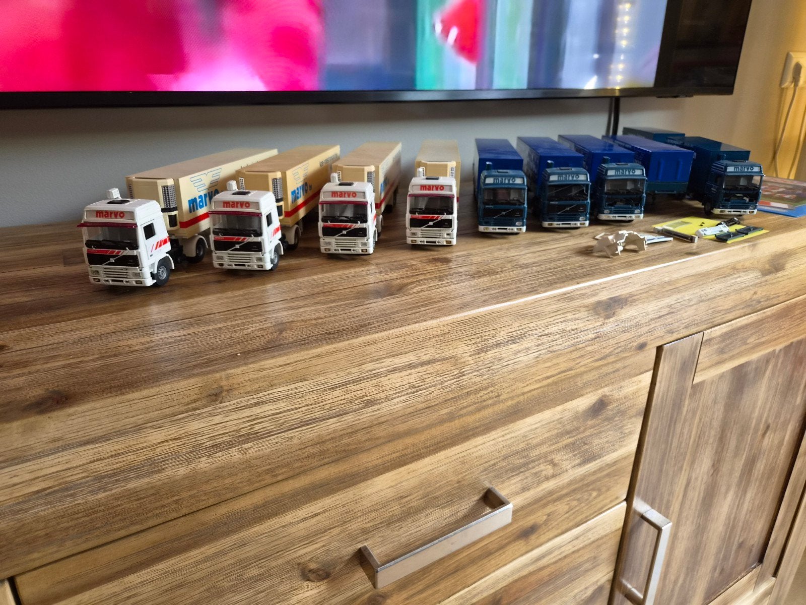 Tekno volvo f12 marvo huif koeler combi hazeldonk, Hobby en Vrije tijd, Ophalen of Verzenden, Gebruikt, Bus of Vrachtwagen