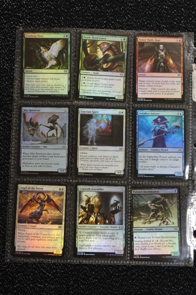 MTG: 34  Partij Uncommons foils uit verschillende sets, Ophalen of Verzenden, Zo goed als nieuw, Meerdere kaarten, Foil