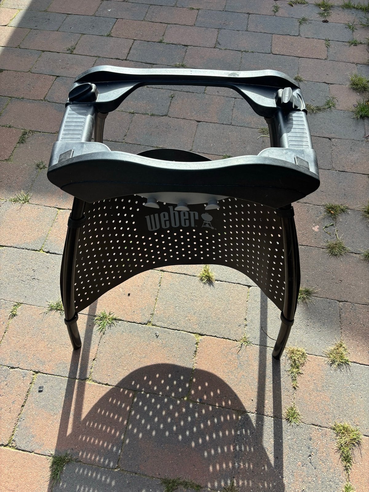 Weber BBQ standaard voor Q1000- Zo goed als nieuw, Ophalen, Zo goed als nieuw