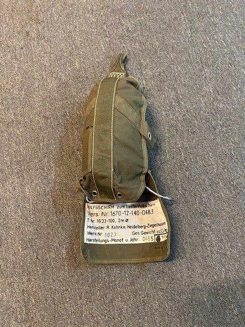 hulpscherm vrachtparachute, Ophalen, Luchtmacht, Nederland, Overige typen