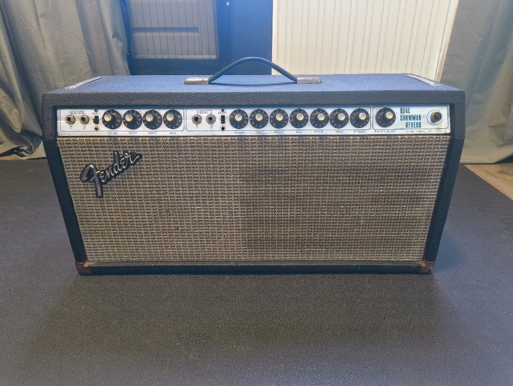 Fender Dual Showman Reverb 350W, Muziek en Instrumenten, Versterkers | Bas en Gitaar, Ophalen, Gebruikt, Gitaar, 100 watt of meer
