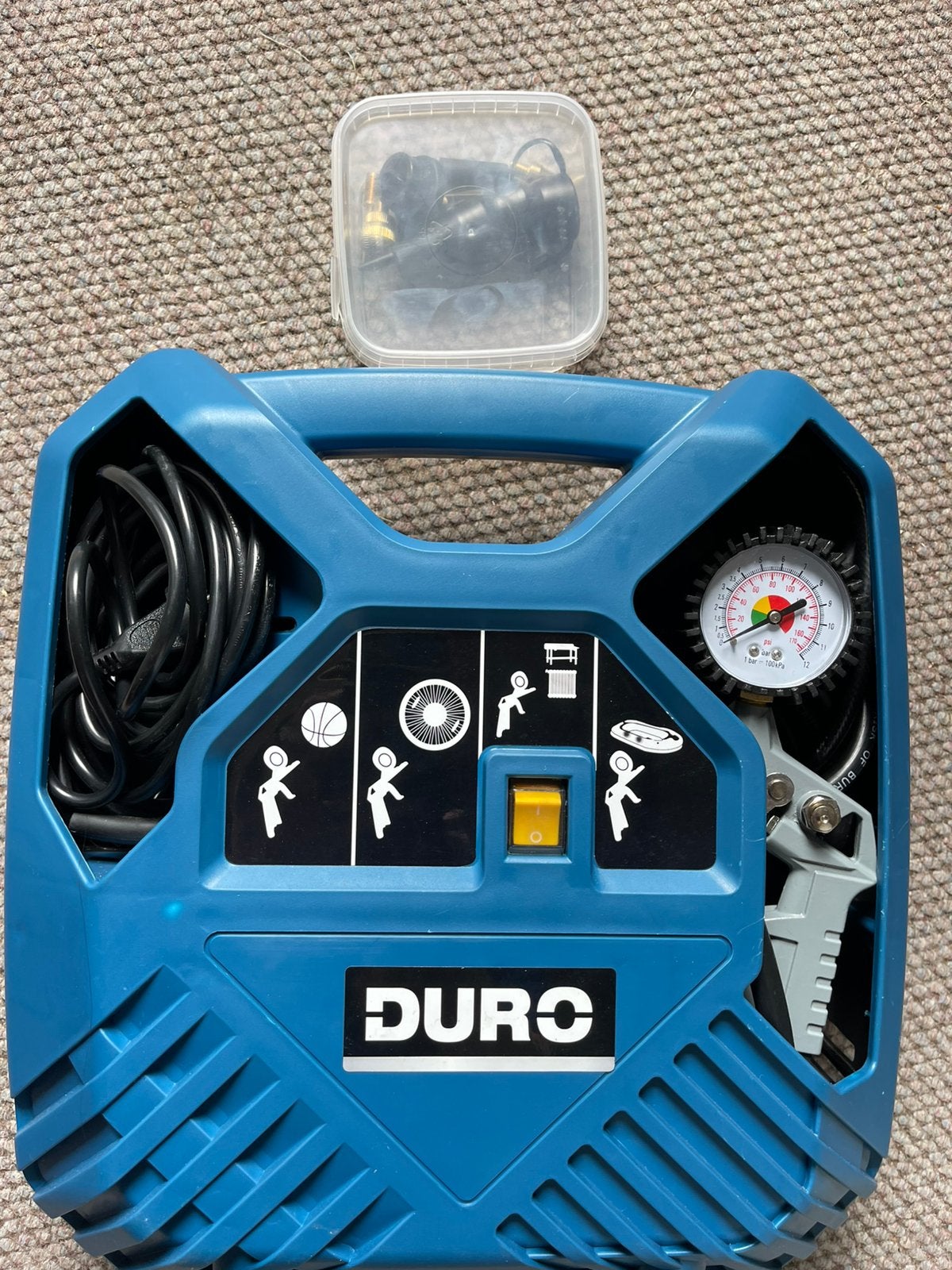 Compressor daagbaar. Nieuw!, 6 tot 10 bar, Nieuw, Ophalen of Verzenden, Minder dan 200 liter/min