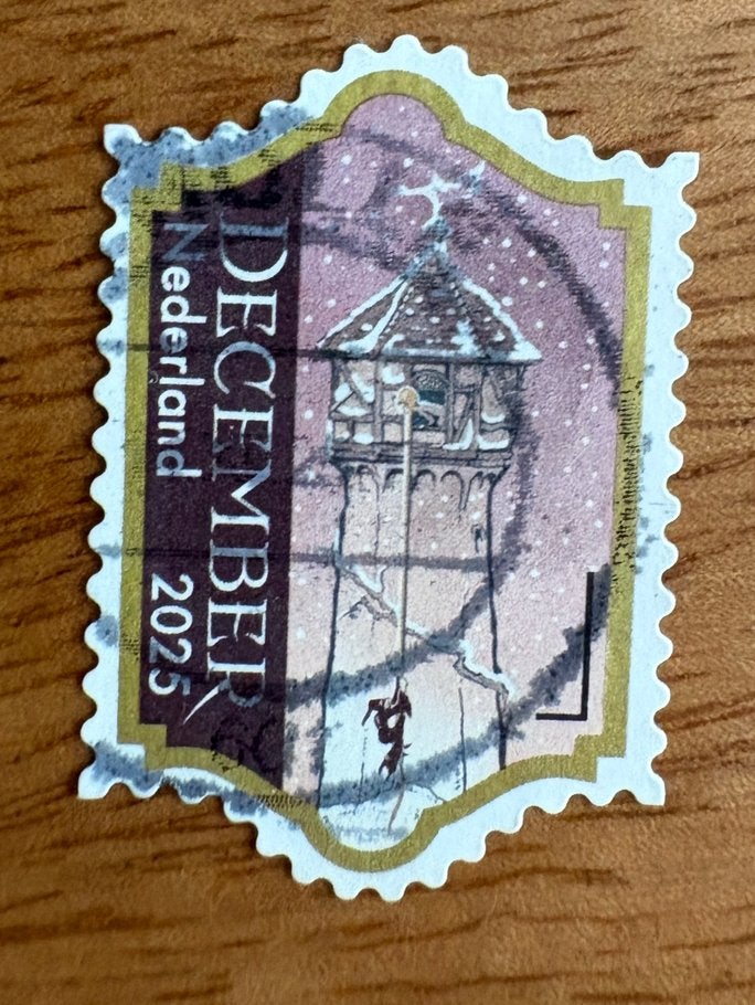 117. Nederland 2025, kerstzegel, Ophalen of Verzenden