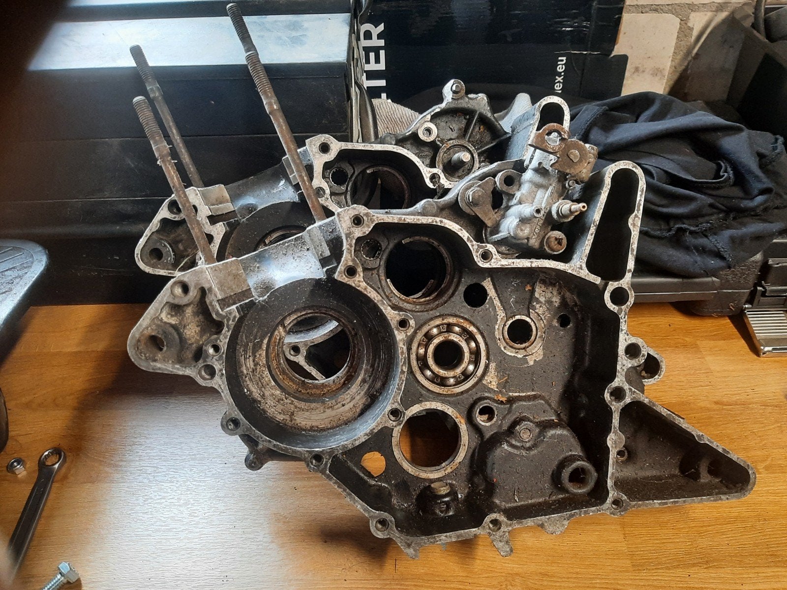rechter carterdeel hond mt/mb, Ophalen, [Honda]