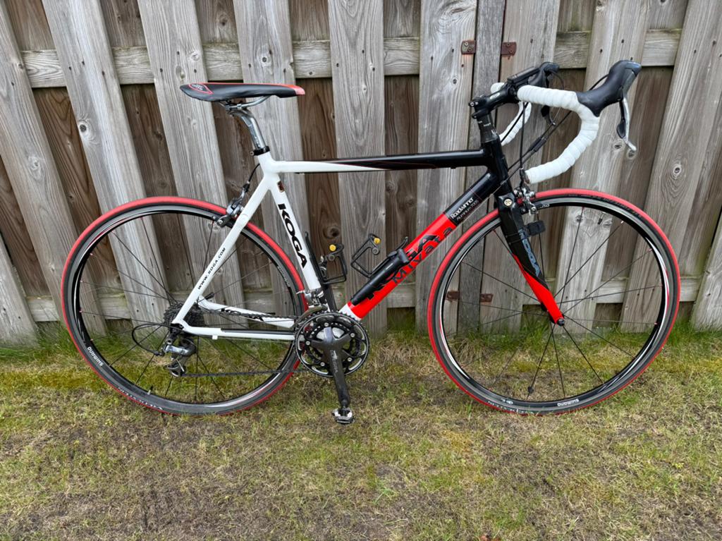 Racefiets koga miyata 54cm ultegra afgemonteerd, Fietsen en Brommers, Fietsen | Racefietsen, Ophalen, Gebruikt, Koga Miyata, Meer dan 20 versnellingen