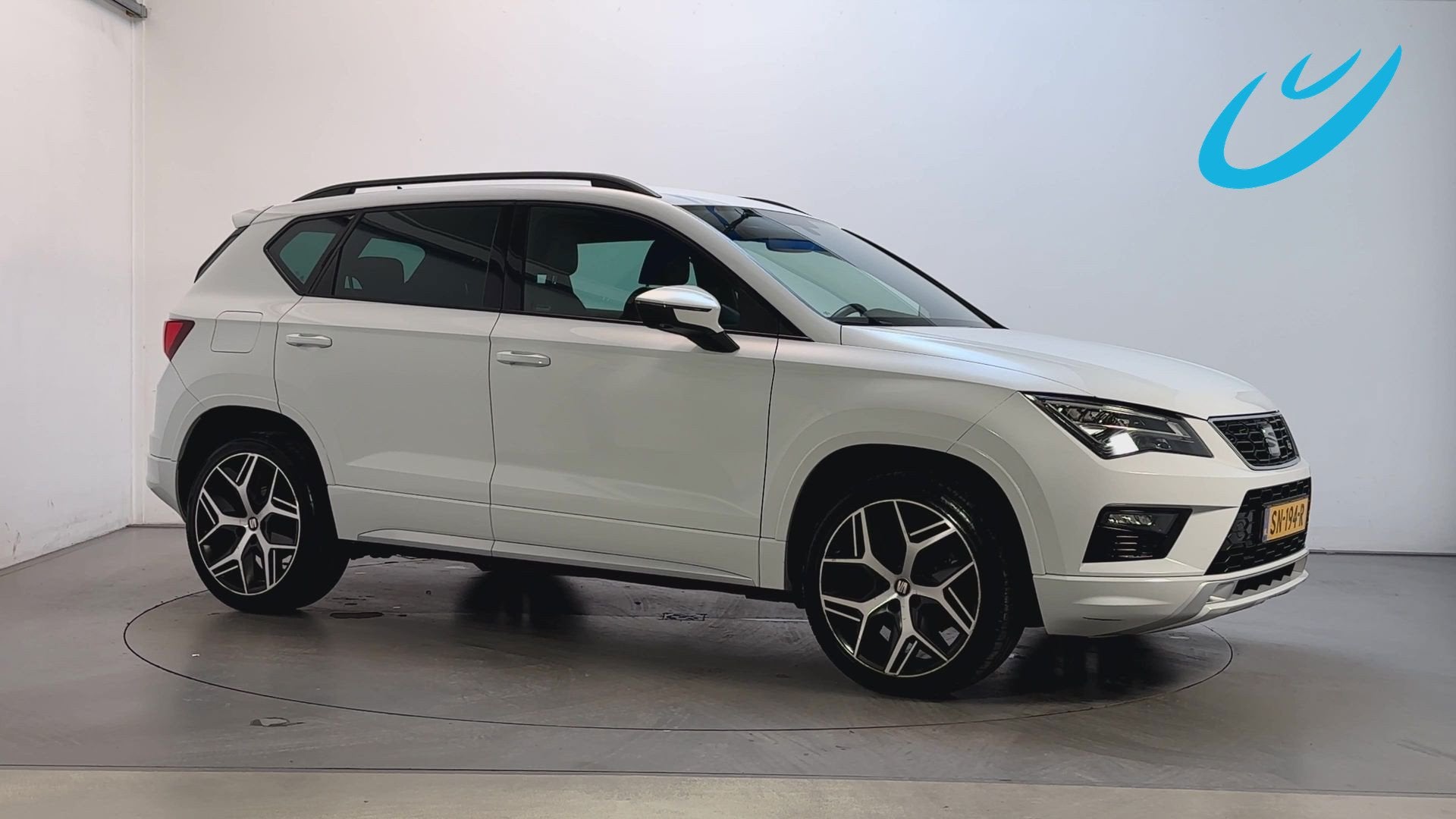 Seat Ateca 1.4 EcoTSI 150pk 6-bak FR Alcantara Navigatie Par, Auto's, Voorwielaandrijving, 4 cilinders, Wit, Handgeschakeld