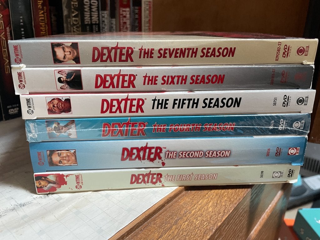 DVD boxsets Dexter, Alle leeftijden, Ophalen of Verzenden, Zo goed als nieuw