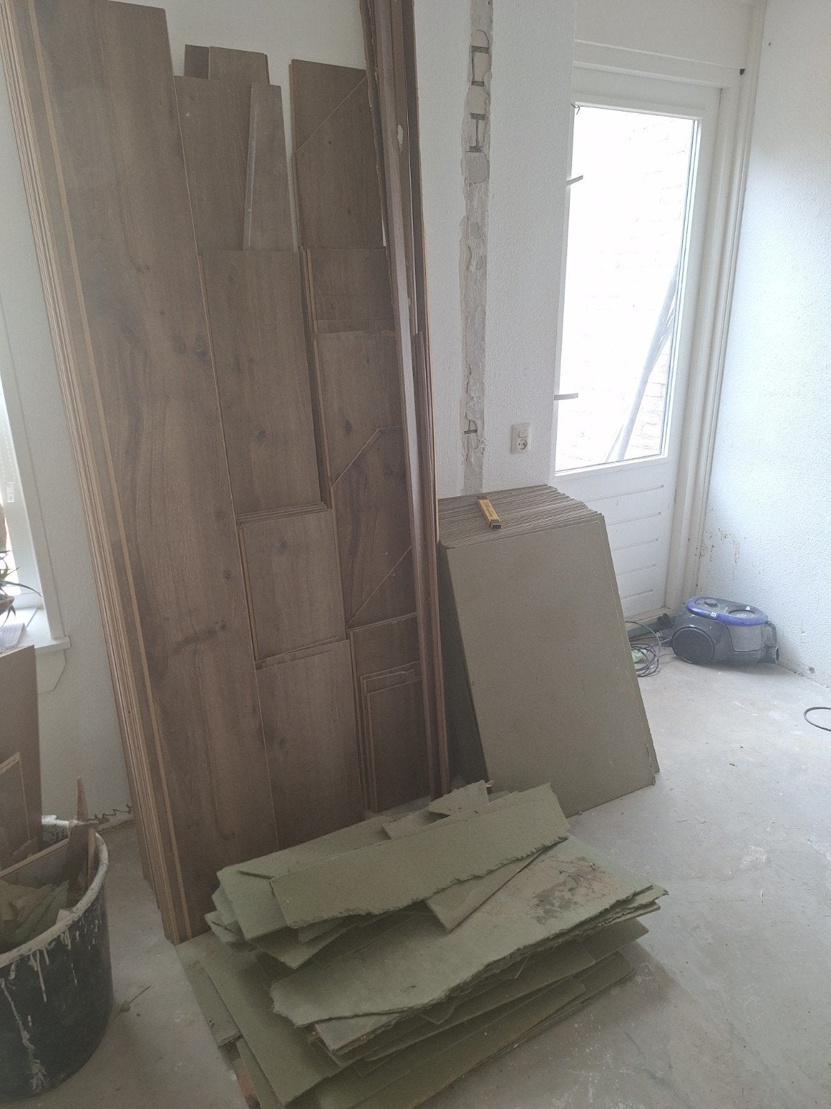 laminaat en ondervloer, Ophalen, Overige materialen, Gebruikt, 10 m² of meer