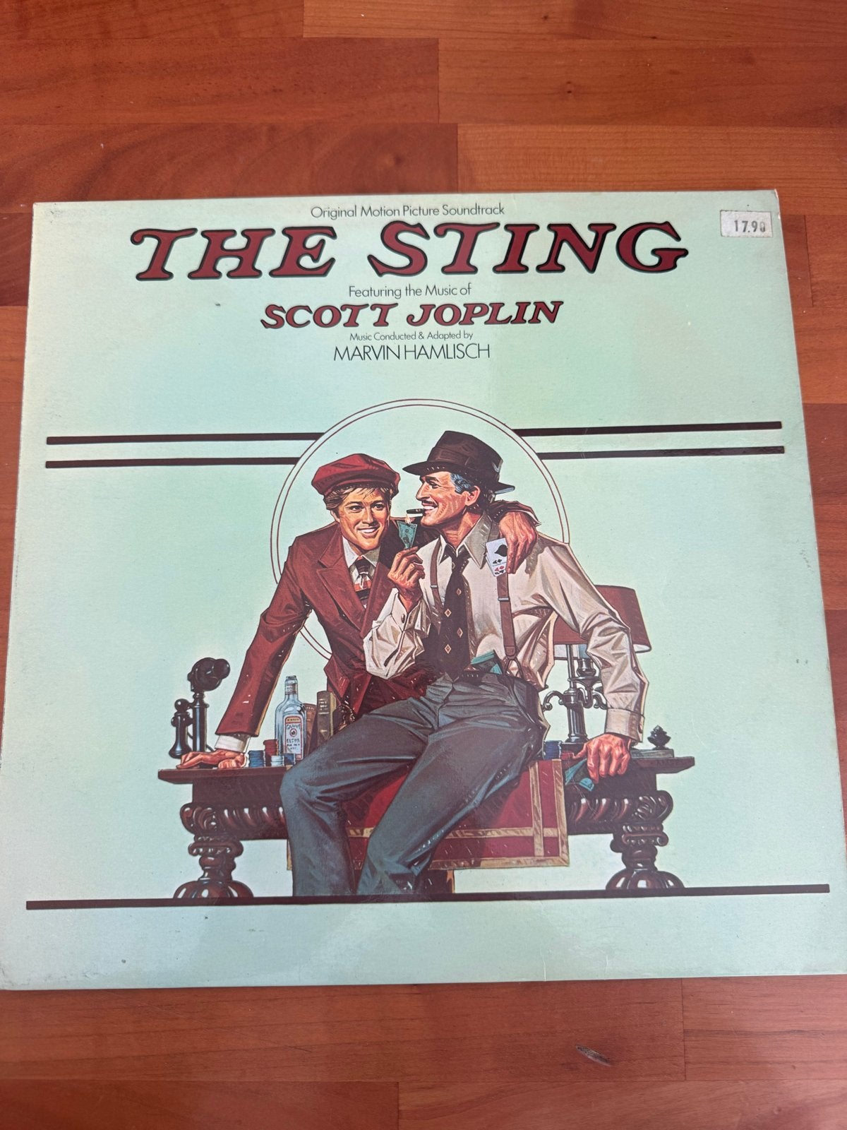 The Sting Soundtrack LP - Scott Joplin Ragtime Klassieker, LP, Gebruikt, Soundtrack, Ophalen of Verzenden