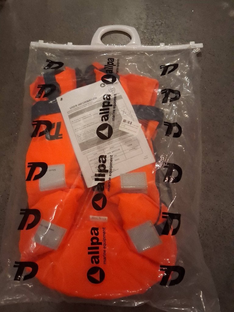 Allpa kinder reddingsvest 4 tot 15 kilo., Watersport en Boten, Watersportkleding, Ophalen, Nieuw, Kind, Reddingsvest of Zwemvest