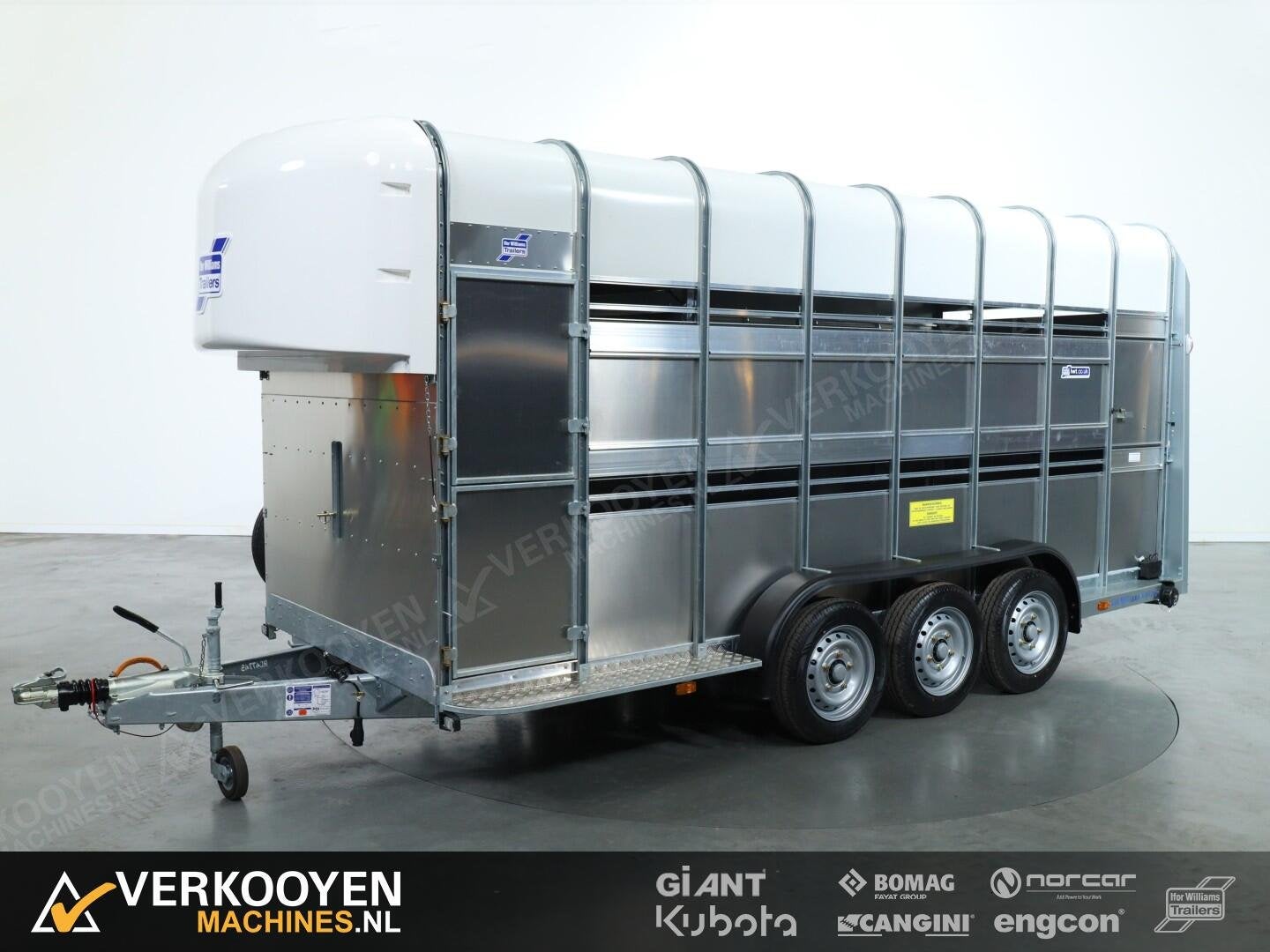 2026 Ifor Williams TA510 16x7 (497x178x212cm) Dubbeldeks Sch