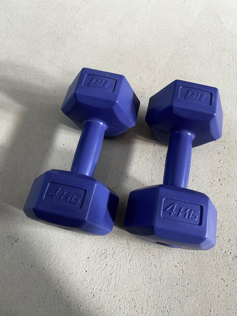 4 kg dumbells, Ophalen, Zo goed als nieuw, Dumbbell