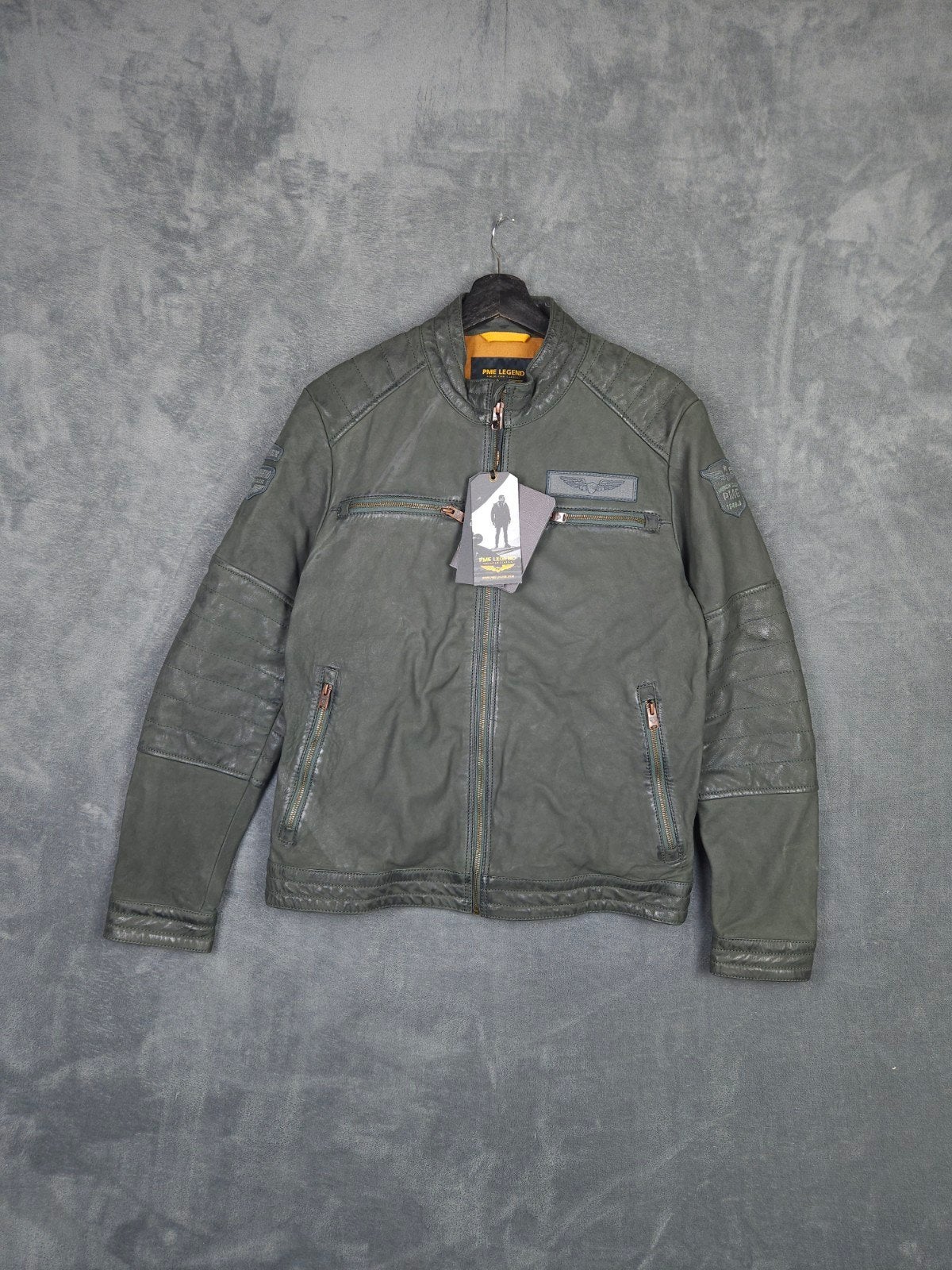 Pme Legend Scraper Leren Jas S Groen Bomber Jas Pall Mall

H, Kleding | Heren, ., Nieuw, Ophalen of Verzenden, PME Legend