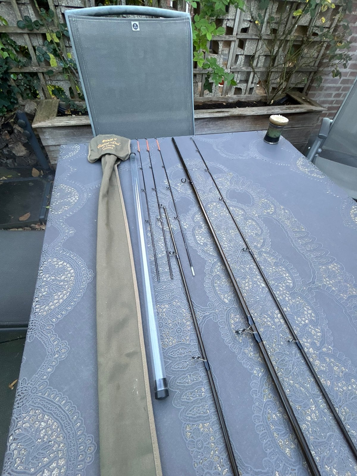 Fox babeel duo 1,5 lb  12ft, Ophalen, Zo goed als nieuw, Werphengel