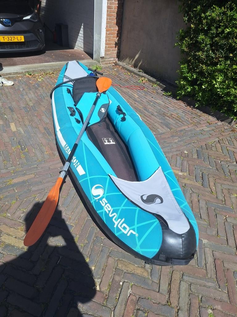Sevylor Madison Opblaasbare Kano - 2 Personen, Watersport en Boten, Kano's, Ophalen, Opblaasbaar, Kajak, Twee personen