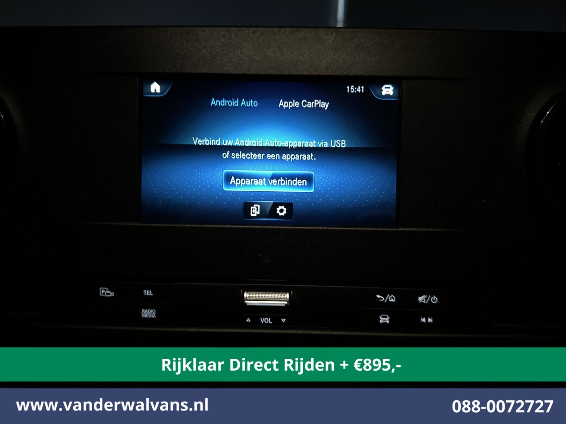 Mercedes-Benz Sprinter 317 CDI 170pk L3H2 Euro6 *Rijklaar Di, Dealer onderhouden, 4 cilinders, 2000 kg, Verwarmde buitenspiegels