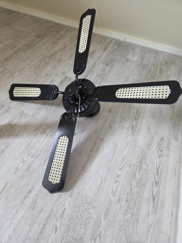 Plafondventilator, Witgoed en Apparatuur, Ventilatoren, Ophalen of Verzenden, Zo goed als nieuw, Plafondventilator