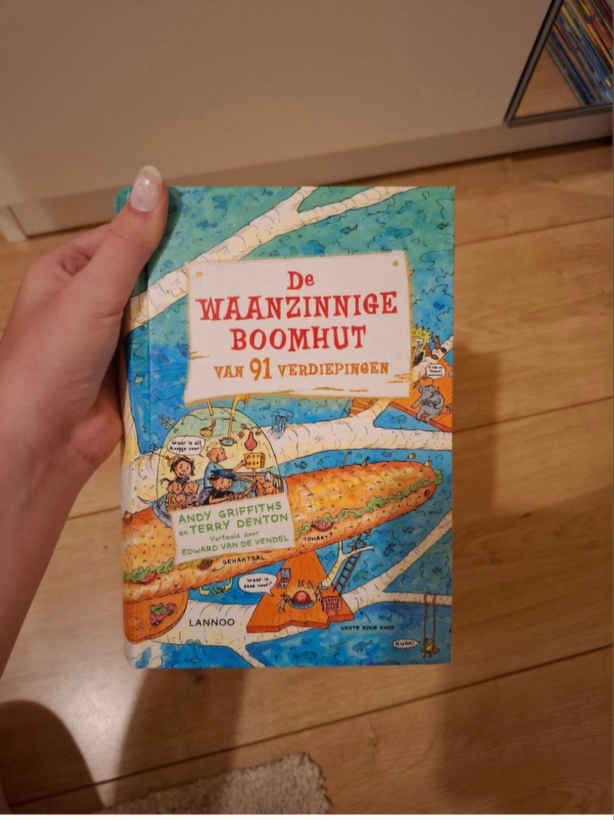 De Waanzinnige Boomhut van 91 Verdiepingen (Deel 7), Boeken, Ophalen of Verzenden, Zo goed als nieuw, Andy Griffiths en Terry Denton