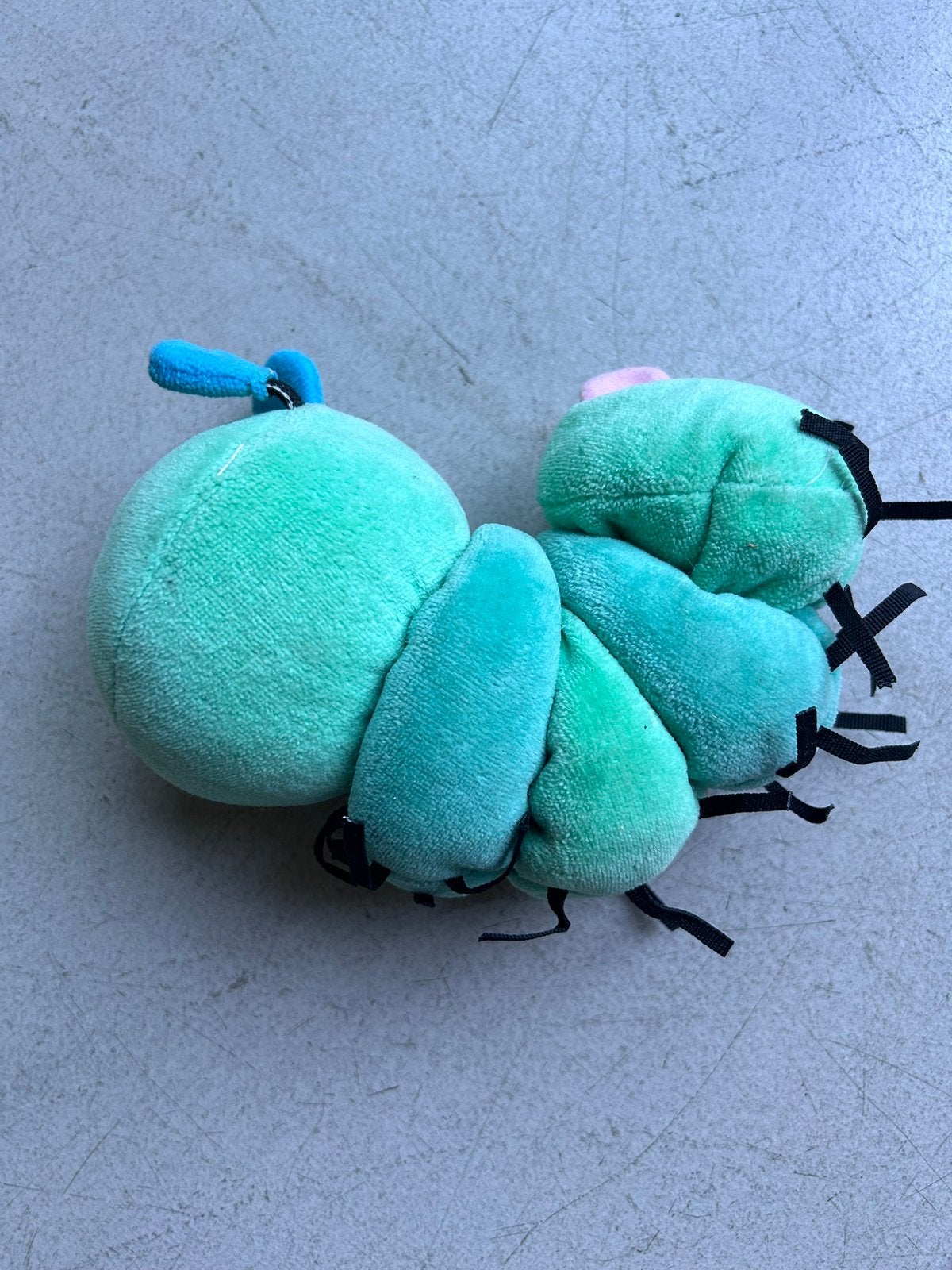 Uittrekbare rups knuffel met slaapliedje, Ophalen of Verzenden, Zo goed als nieuw, Overige typen