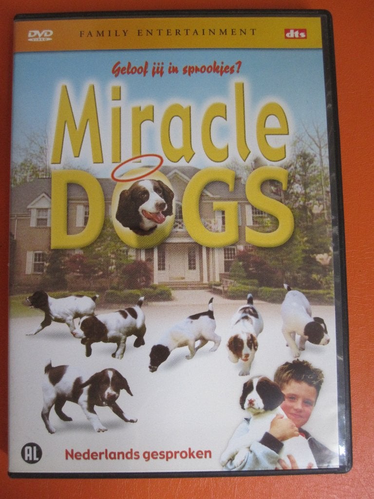 Miracle Dogs, Alle leeftijden, Zo goed als nieuw, Familie, Film