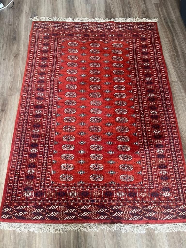 Vintage Perzisch tapijt 185 x 128, Ophalen, Gebruikt, 100 tot 150 cm, 150 tot 200 cm