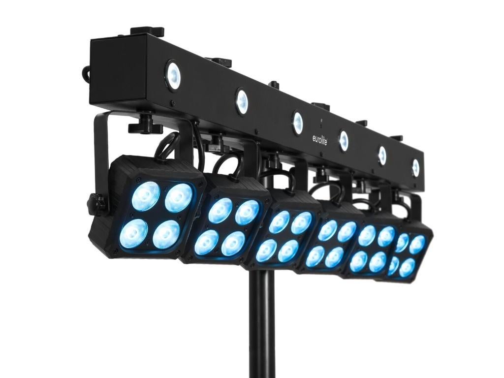 EUROLITE LED KLS-180/6 Compact Light Set, Geluidgestuurd, ., Nieuw, Ophalen of Verzenden