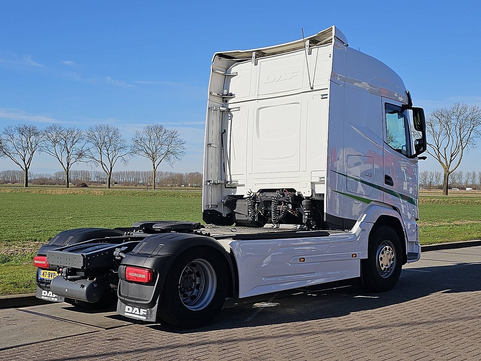DAF XG 480 skirts night a/c, Automaat, Euro 6, Stoelverwarming, Wit
