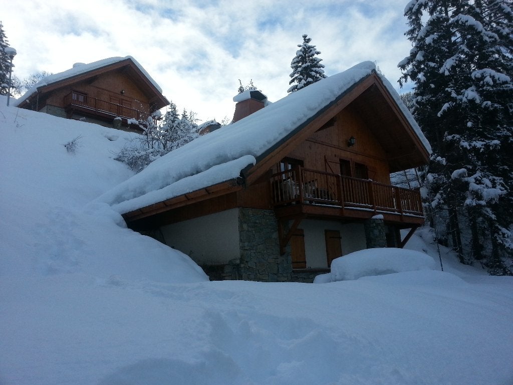 vakantie wintersport Frankrijk AlpeHuez lift 100m  chalet 8p, Vakantie