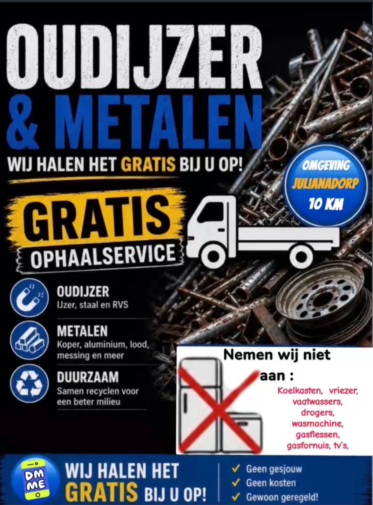 Oudijzer gezocht, Computers en Software, Servers, Ophalen, Gebruikt, Onbekend