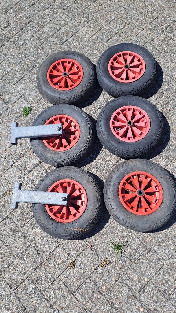 trailer wielen, Watersport en Boten, Waterski's, Ophalen of Verzenden, Zo goed als nieuw, Funband of Funtube