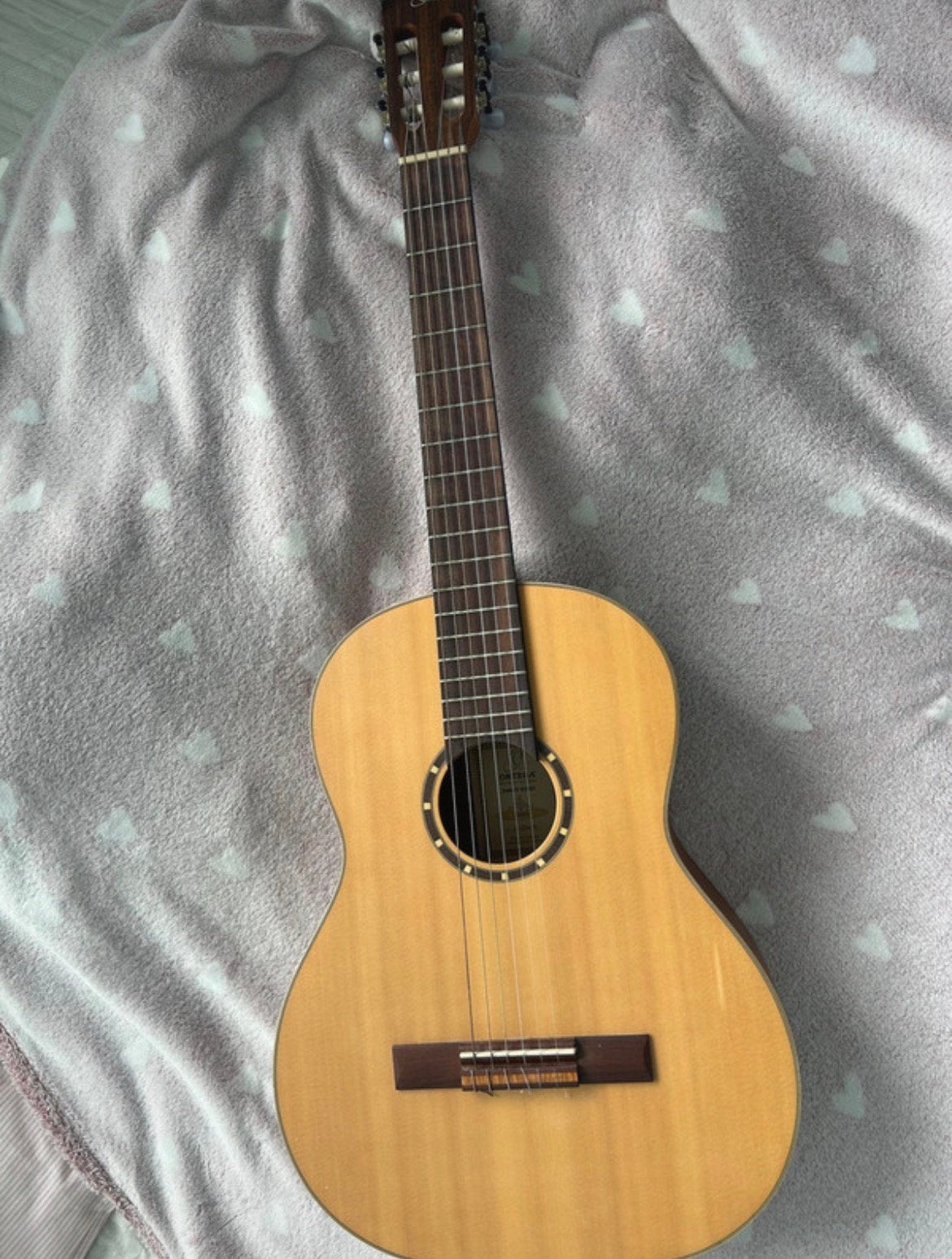 Klassiek gitaar met gigbag, Ophalen of Verzenden, Zo goed als nieuw, Klassieke of Spaanse gitaar, Met koffer