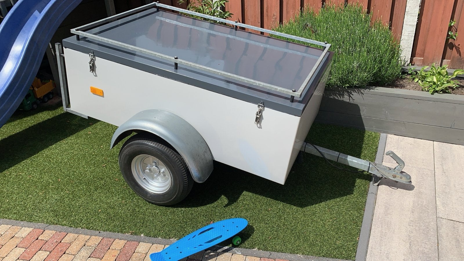 Bagagewagen.met fietsendragers, Auto diversen, Aanhangers en Bagagewagens, Ophalen, Gebruikt