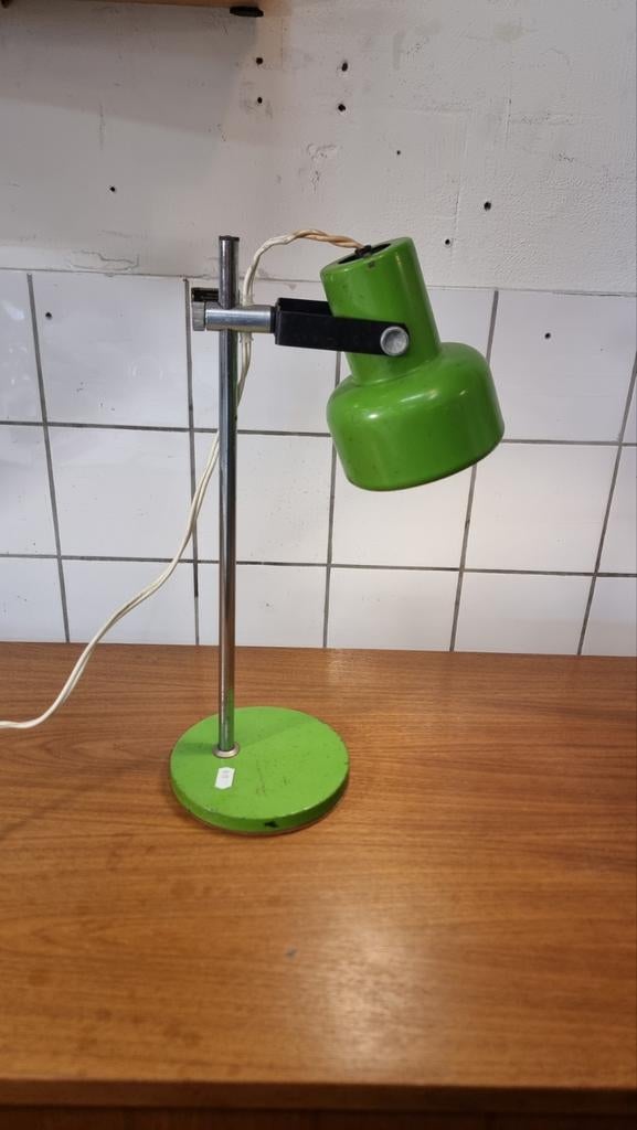 Vintage Bureaulamp jaren 70, Gebruikt, ,, Ophalen of Verzenden, ,