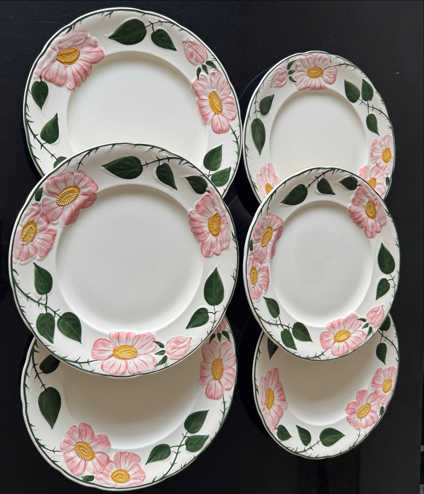 Villeroy & Boch Wild Rose Borden - 6 stuks, 31 cm, Huis en Inrichting, Keuken | Servies, Ophalen of Verzenden, Zo goed als nieuw