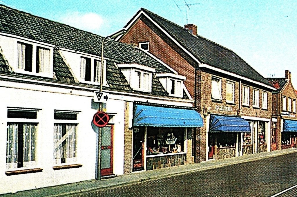 805699 Noordwijkerhout jr 60 70 Dorpsstraat Zegel verwijderd, Ophalen of Verzenden, 1960 tot 1980, Gelopen, Zuid-Holland