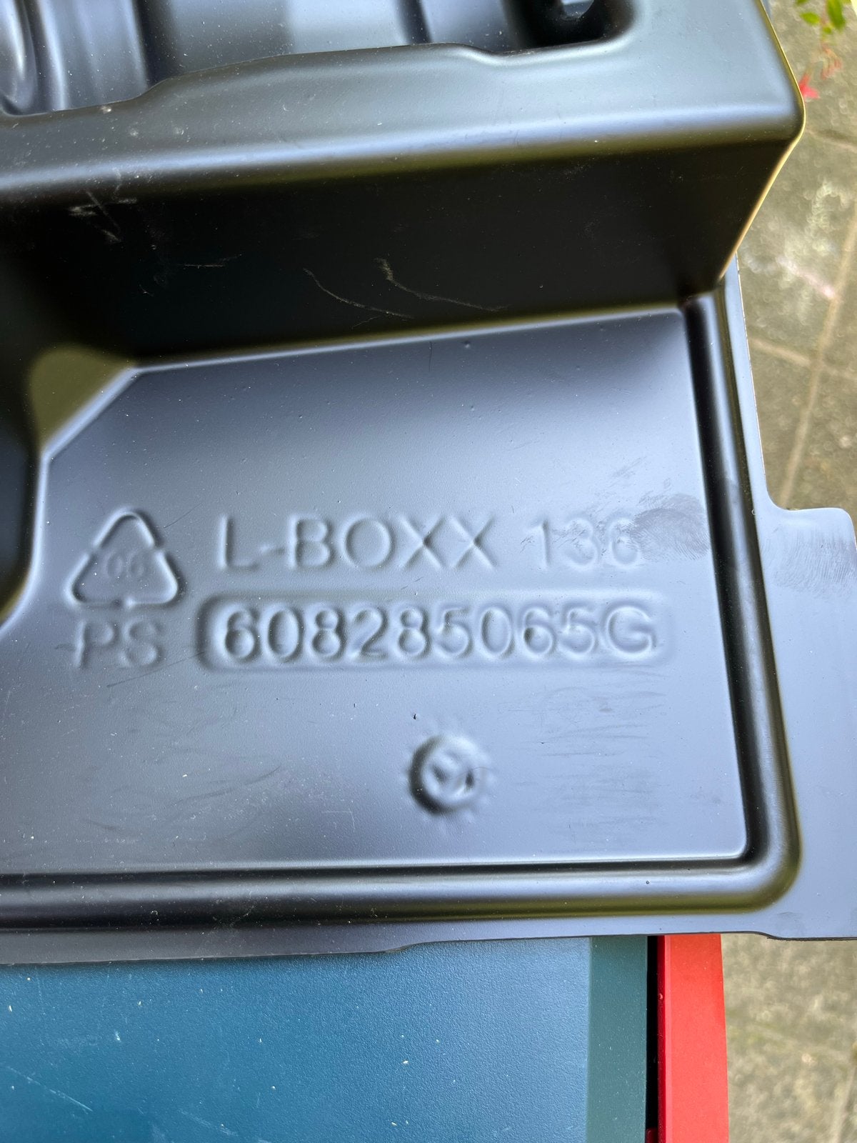 Bosch L-BOXX 136 Inlay voor schuurmachine (608285065G), Ophalen of Verzenden, Zo goed als nieuw