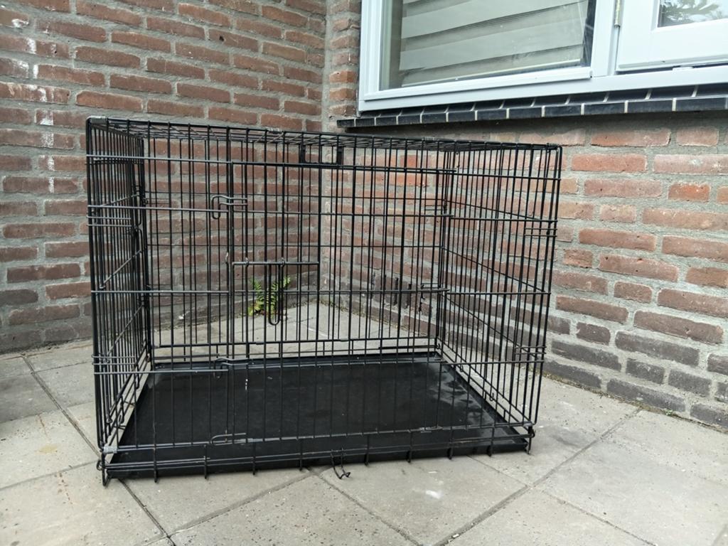 Honden Bench, Gebruikt, Minder dan 65 cm, Hondenhok, Ophalen of Verzenden