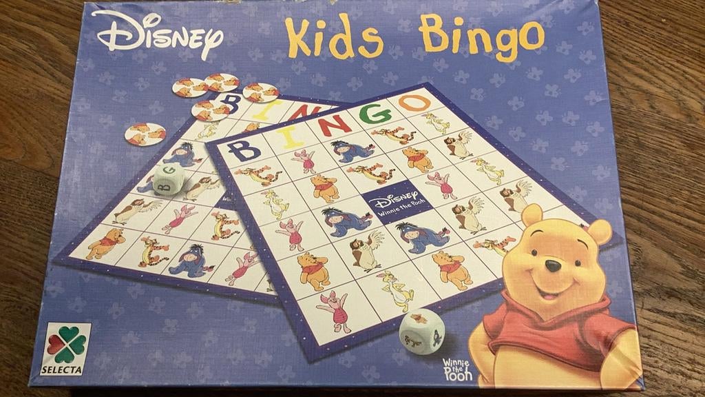 Kids Bingo, Disney Winnie the Pooh, Vijf spelers of meer, Ophalen of Verzenden, Zo goed als nieuw, Selecta