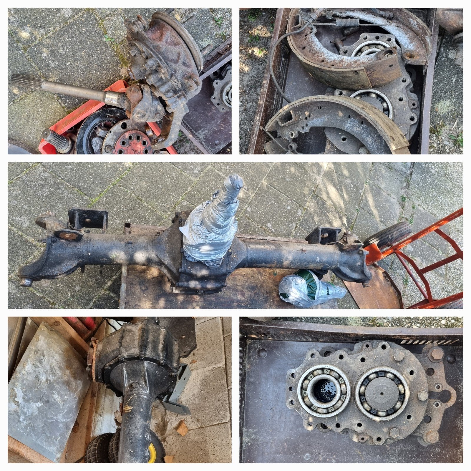 Mercedes unimog 403 406 416 aandrijving onderdelen assen, Ophalen of Verzenden, Gebruikt, Mercedes-Benz, Besturing