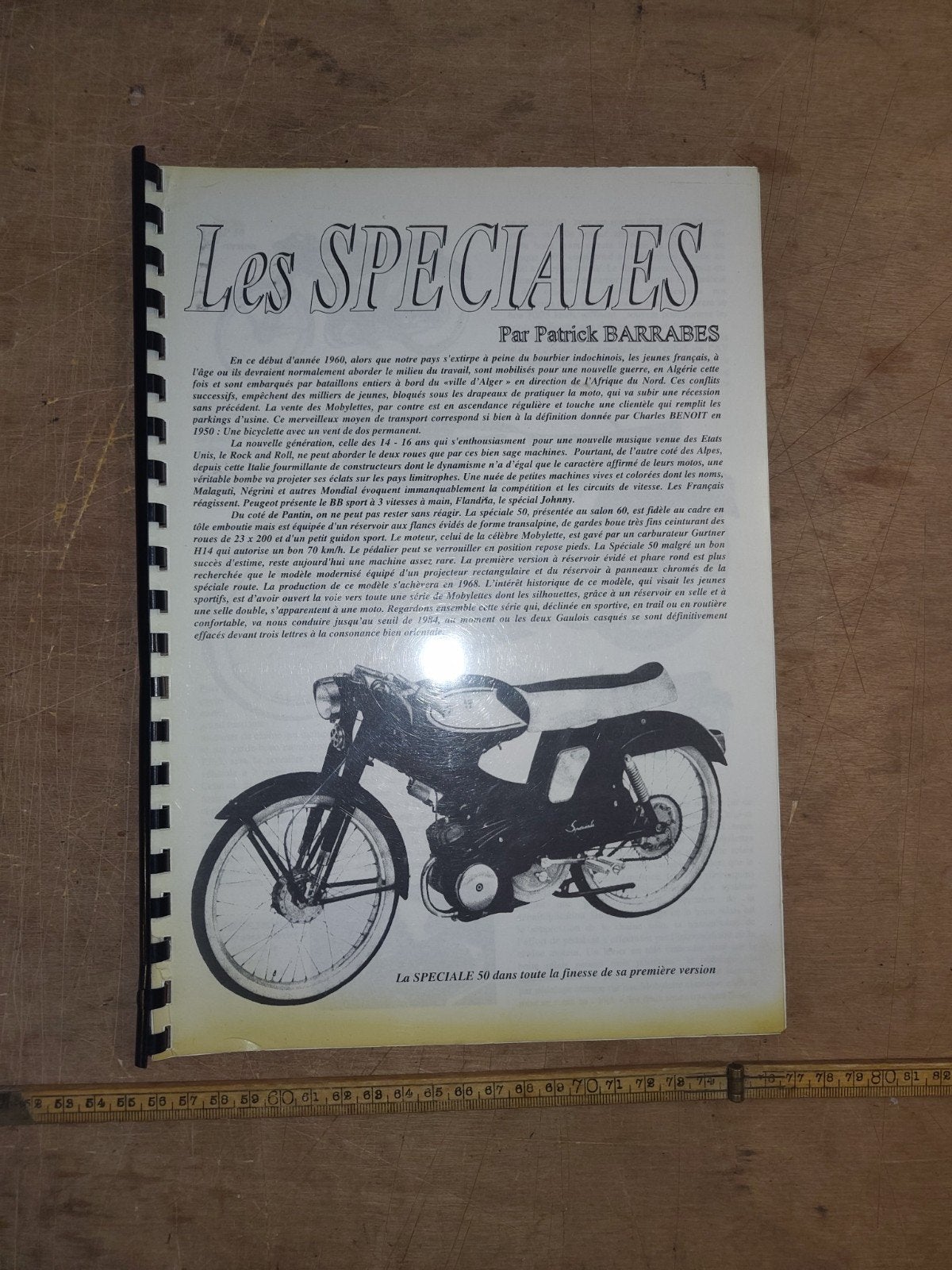 Frans artikel Motobecane map, Fietsen en Brommers, Ophalen of Verzenden