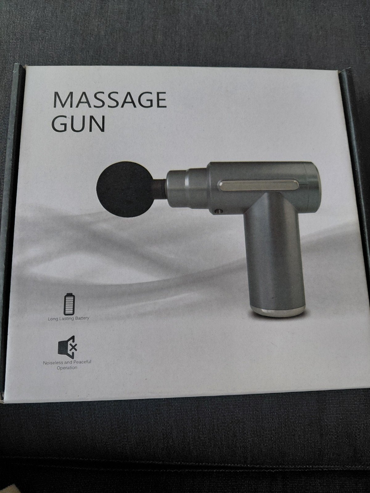 Massage Gun - Draagbaar Massageapparaat met 4 Opzetstukken, Ophalen, Nieuw, Apparaat