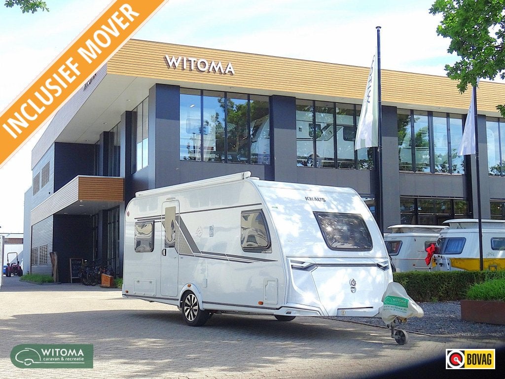 Knaus Sudwind 60 Years 500 FU Compleet gasloos,compleet, Caravans en Kamperen, Rondzit, Bedrijf, Overige typen, 5 tot 6 meter