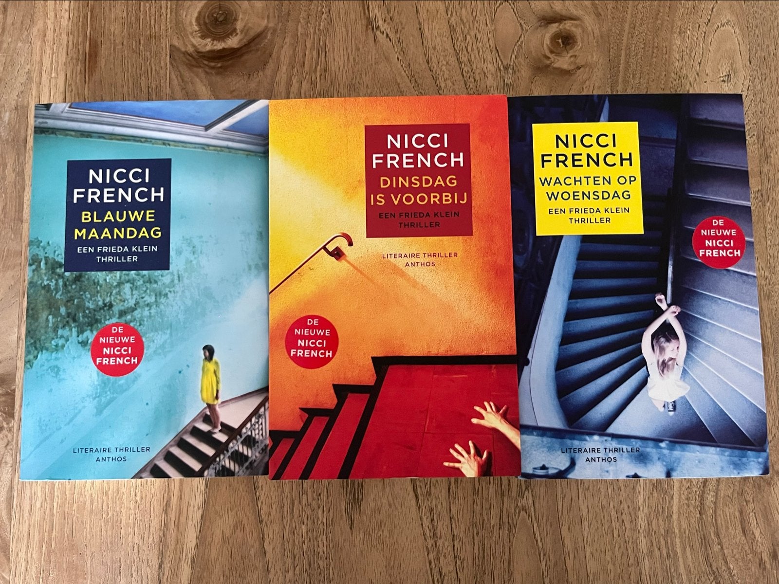 3x Nicci French - Frieda Klein Thriller Serie (3 boeken), Ophalen, Zo goed als nieuw, Nederland